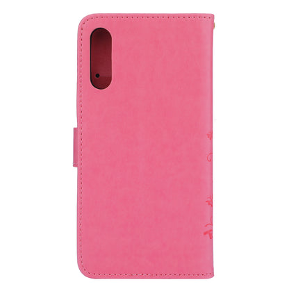 Imprint Butterfly Flower Leather Wallet Case for Samsung Galaxy A50 / A50s / A30s