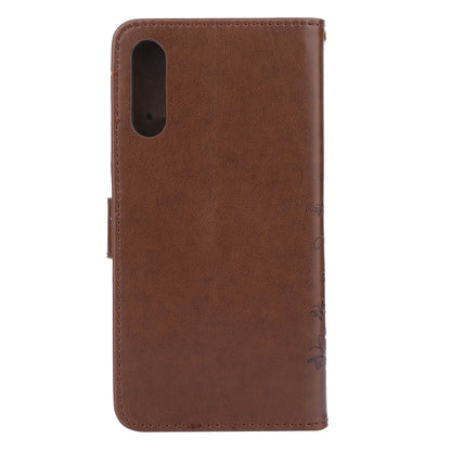 Imprint Butterfly Flower Leather Wallet Case for Samsung Galaxy A50 / A50s / A30s