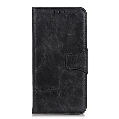 Crazy Horse Magnetic Stand Wallet Split Leather Protective Case for Samsung Galaxy A50 / A50s / A30s