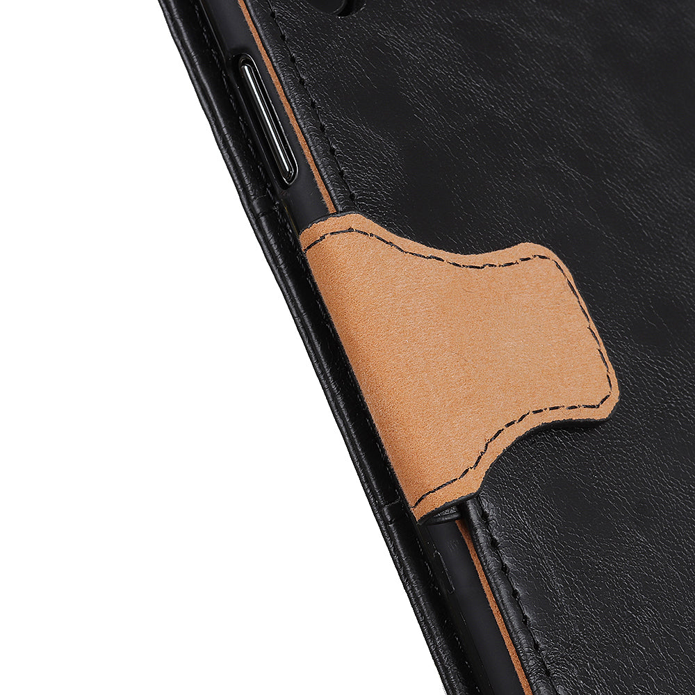 Crazy Horse Magnetic Stand Wallet Split Leather Protective Case for Samsung Galaxy A50 / A50s / A30s