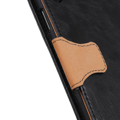 Crazy Horse Magnetic Stand Wallet Split Leather Protective Case for Samsung Galaxy A50 / A50s / A30s