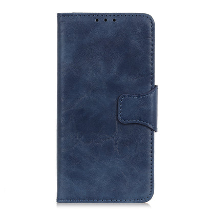 Crazy Horse Magnetic Stand Wallet Split Leather Protective Case for Samsung Galaxy A50 / A50s / A30s