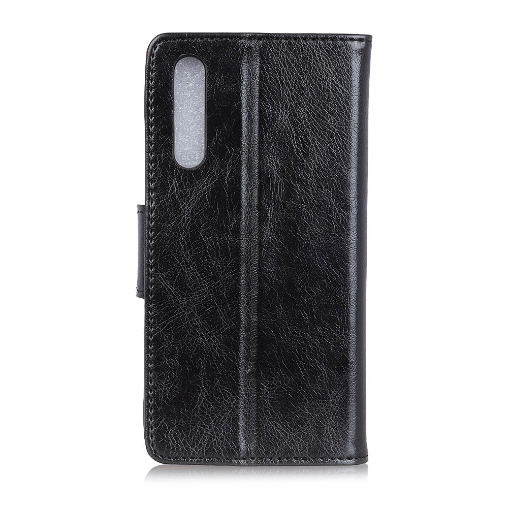 Nappa Texture Split Leather Wallet Case for Samsung Galaxy A70
