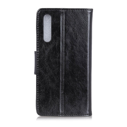 Nappa Texture Split Leather Wallet Case for Samsung Galaxy A70