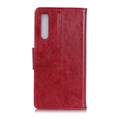 Nappa Texture Split Leather Wallet Case for Samsung Galaxy A70