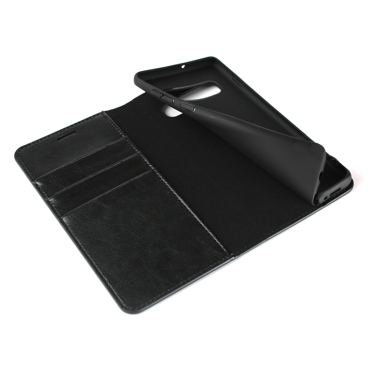 Crazy Horse Wallet Stand Genuine Leather Case for Samsung Galaxy S10 Plus