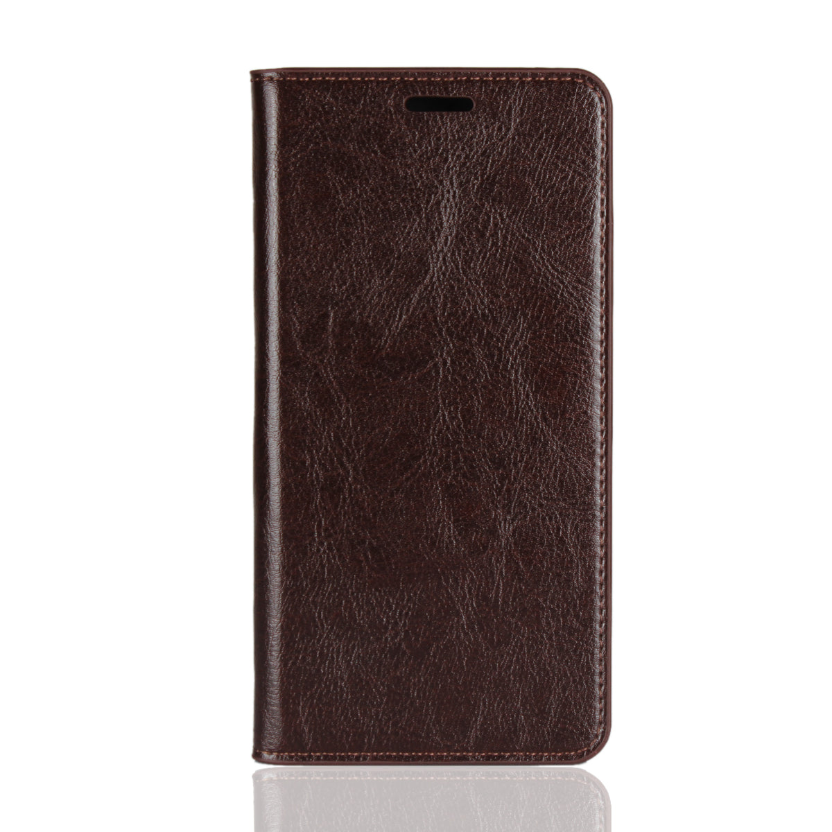 Crazy Horse Wallet Stand Genuine Leather Case for Samsung Galaxy S10 Plus