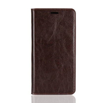 Crazy Horse Wallet Stand Genuine Leather Case for Samsung Galaxy S10 Plus