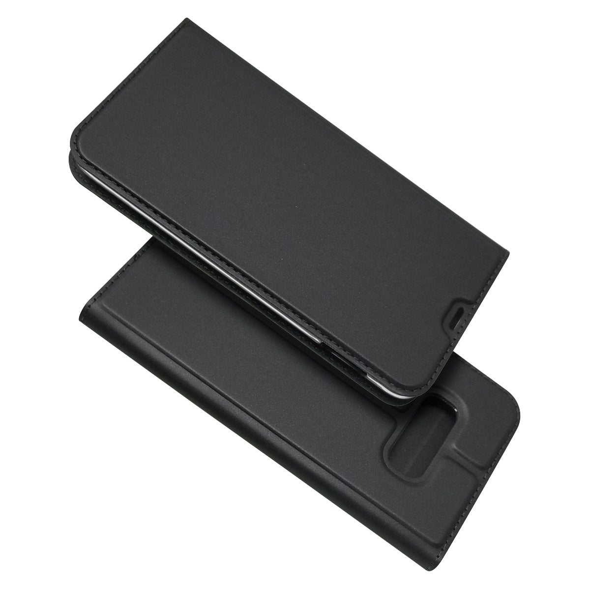 Magnetic Adsorption Leather Card Holder Case for Samsung Galaxy S10e