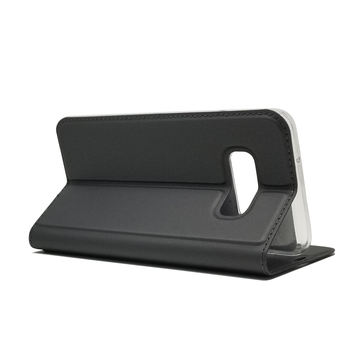 Magnetic Adsorption Leather Card Holder Case for Samsung Galaxy S10e