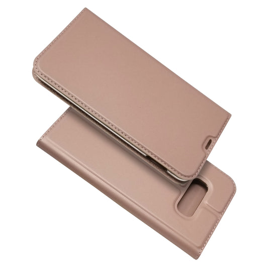 Magnetic Adsorption Leather Card Holder Case for Samsung Galaxy S10e