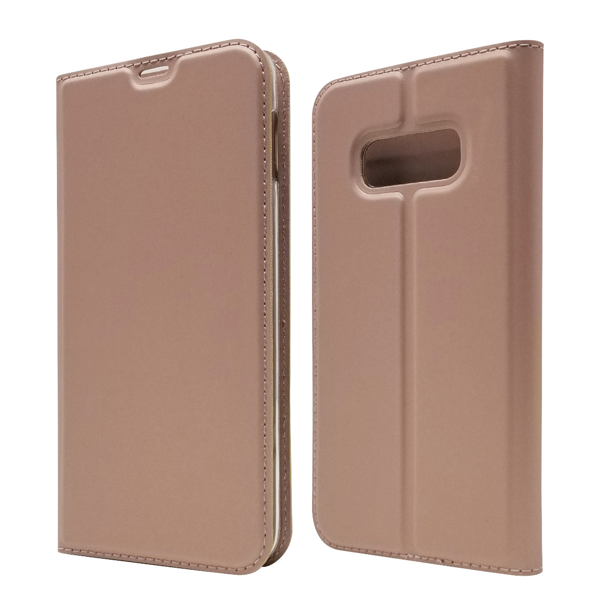 Magnetic Adsorption Leather Card Holder Case for Samsung Galaxy S10e