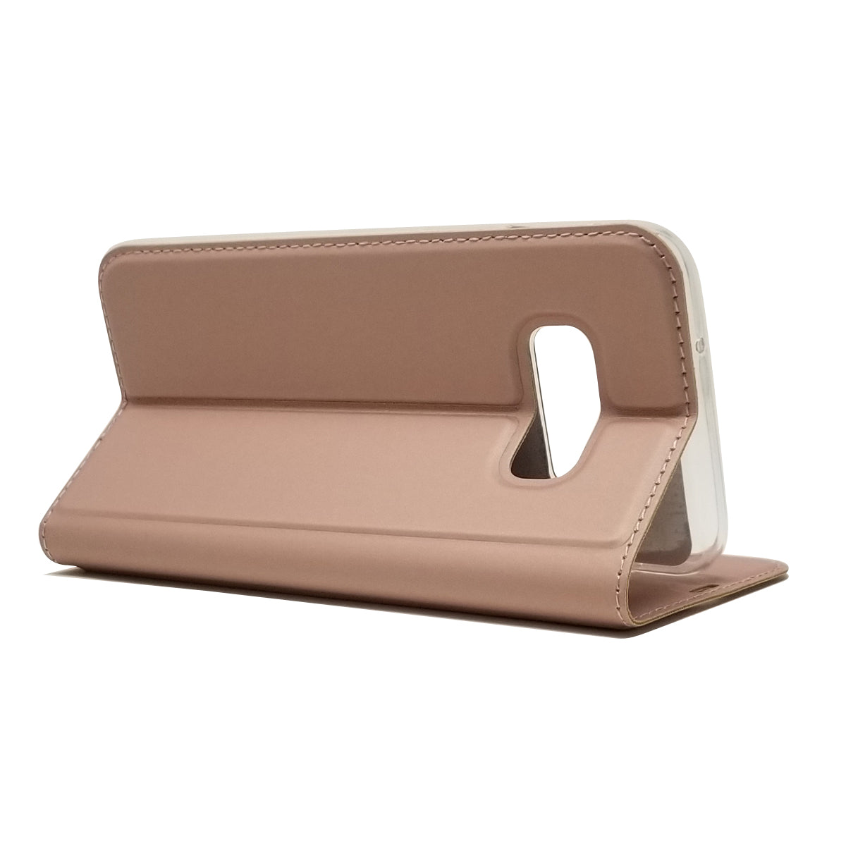 Magnetic Adsorption Leather Card Holder Case for Samsung Galaxy S10e