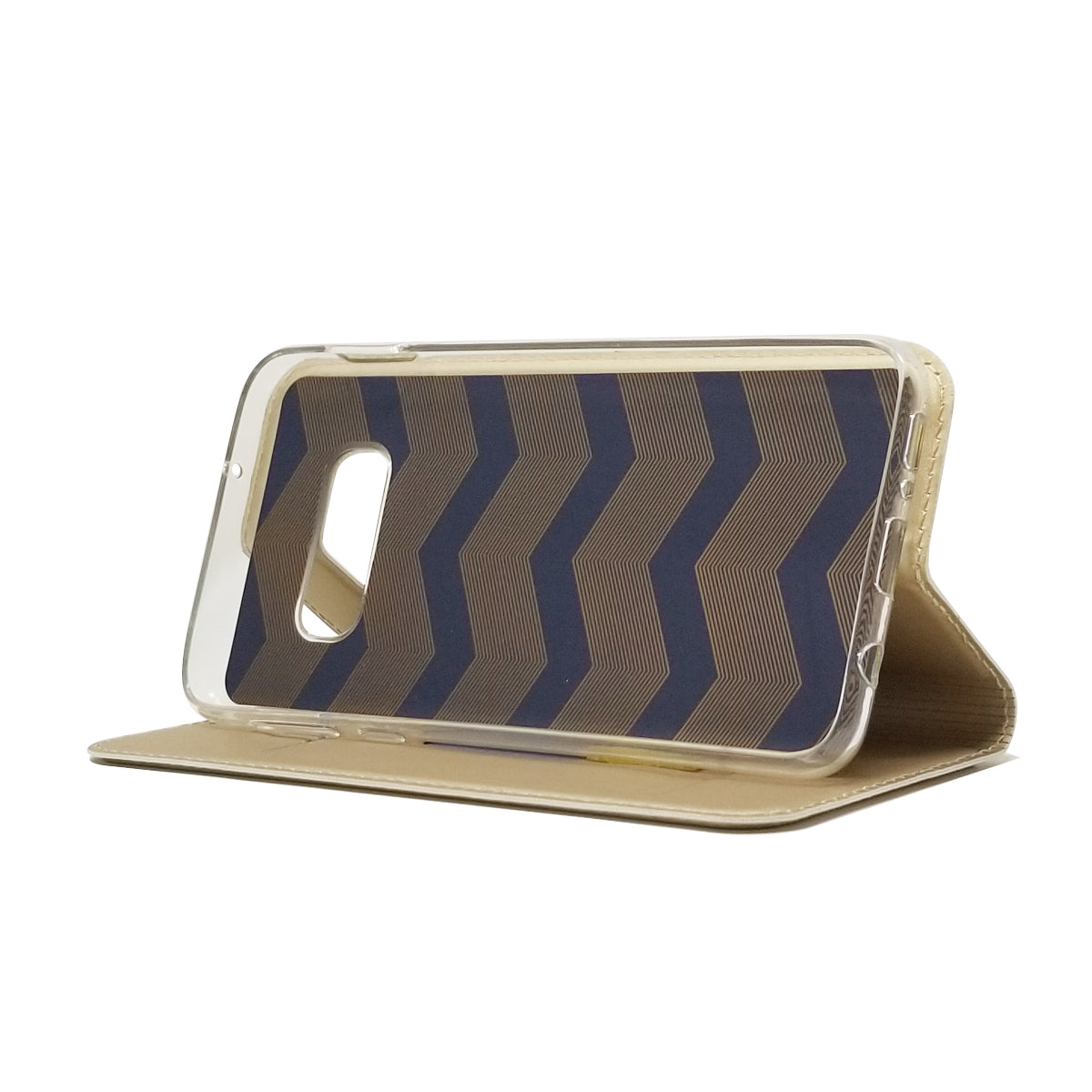 Magnetic Adsorption Leather Card Holder Case for Samsung Galaxy S10e