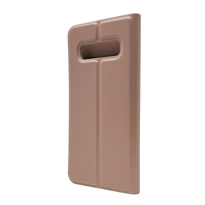Magnetic Adsorption Leather Card Holder Case for Samsung Galaxy S10 Plus