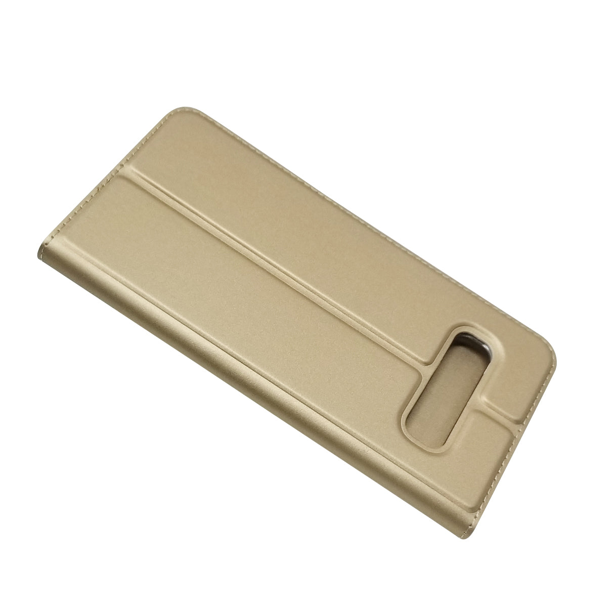 Magnetic Adsorption Leather Card Holder Case for Samsung Galaxy S10 Plus