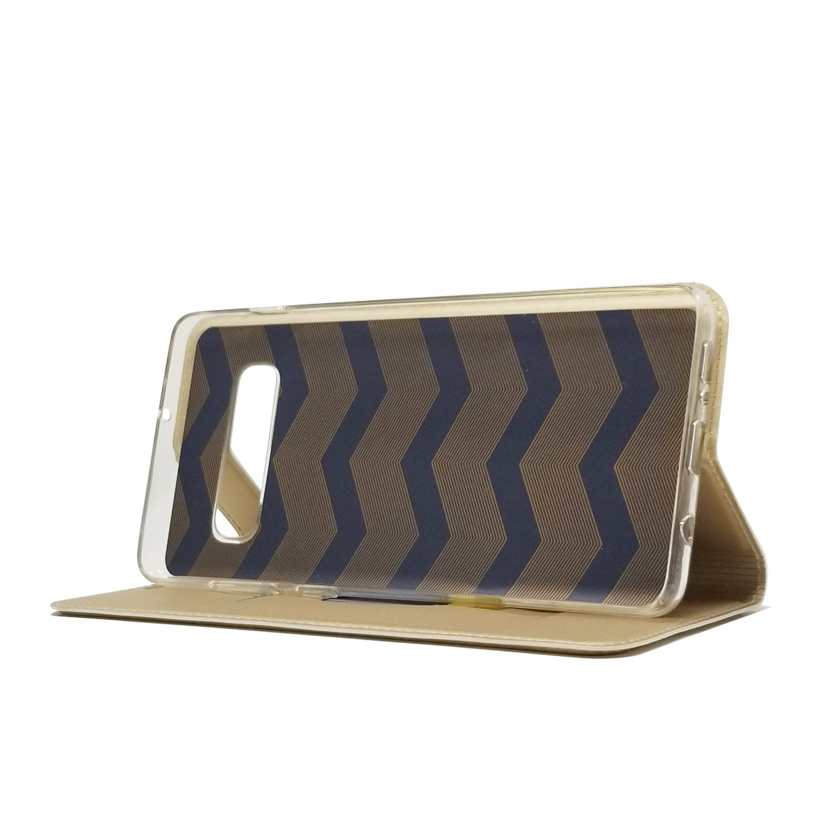 Magnetic Adsorption Leather Card Holder Case for Samsung Galaxy S10 Plus