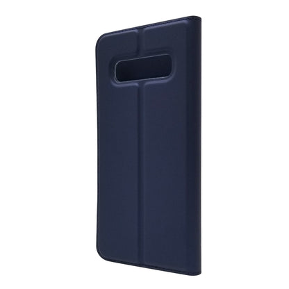 Magnetic Adsorption Leather Card Holder Case for Samsung Galaxy S10 Plus