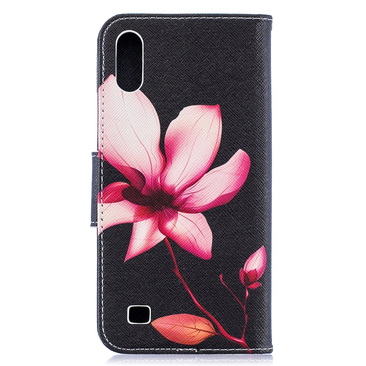 Pattern Printing PU Leather Wallet Cover Shell for Samsung Galaxy A10