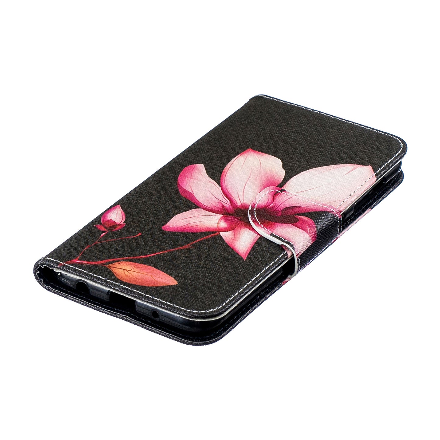 Pattern Printing PU Leather Wallet Cover Shell for Samsung Galaxy A10