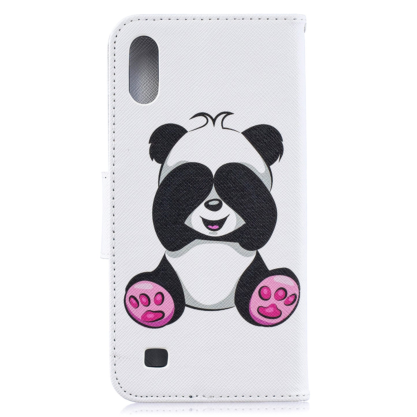 Pattern Printing PU Leather Wallet Cover Shell for Samsung Galaxy A10