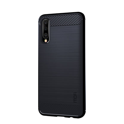 MOFI Carbon Fiber Texture Brushed TPU Phone Cover for Samsung Galaxy A70