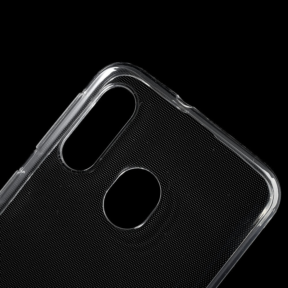 10Pcs/Pack Clear TPU Case Cover with Non-slip Inner for Samsung Galaxy A40