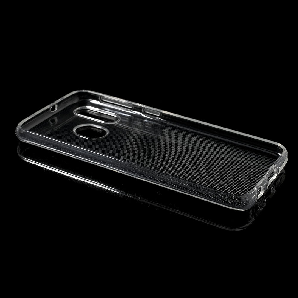 10Pcs/Pack Clear TPU Case Cover with Non-slip Inner for Samsung Galaxy A40