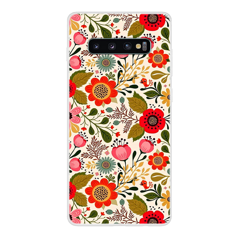 Pattern Printing TPU Case for Samsung Galaxy S10