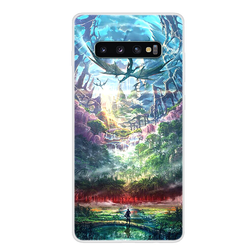 Pattern Printing TPU Case for Samsung Galaxy S10