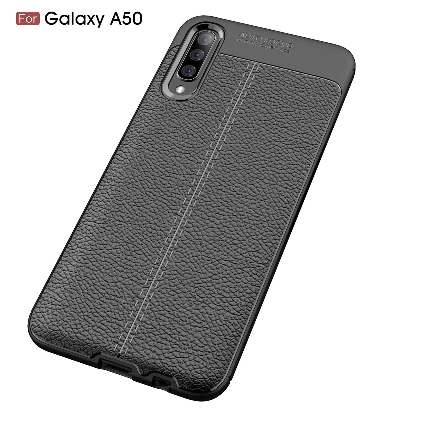 Litchi Skin Soft TPU Phone Case Protective Cover for Samsung Galaxy A50/A50s/A30s