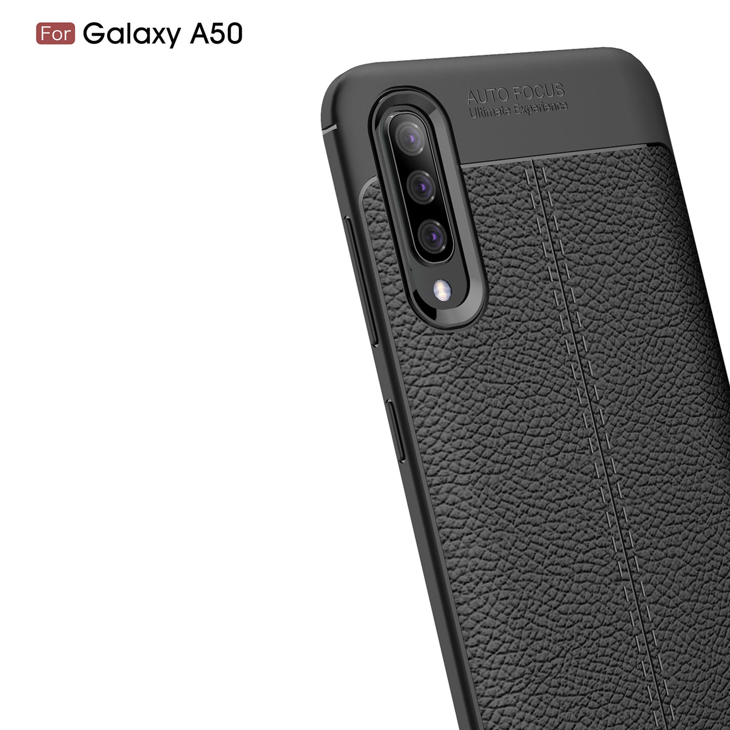 Litchi Skin Soft TPU Phone Case Protective Cover for Samsung Galaxy A50/A50s/A30s