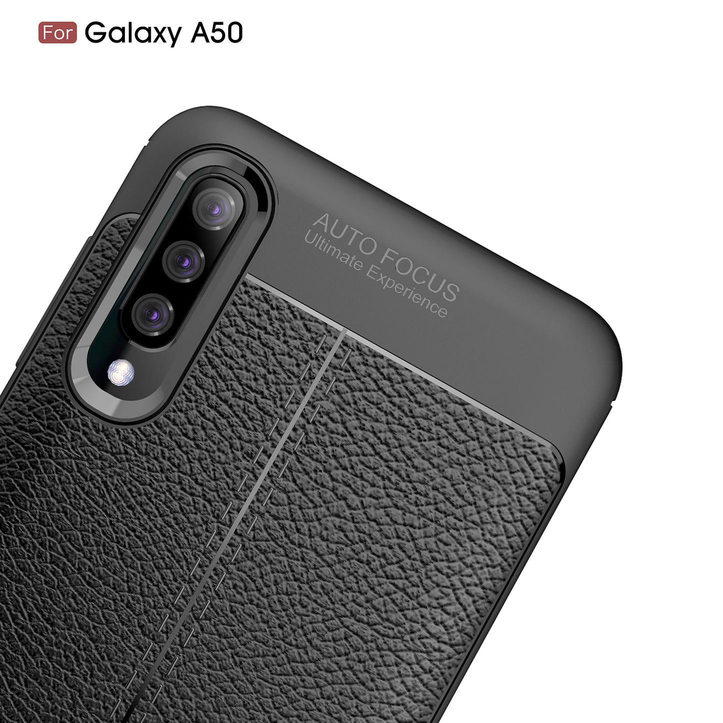 Litchi Skin Soft TPU Phone Case Protective Cover for Samsung Galaxy A50/A50s/A30s