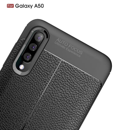 Litchi Skin Soft TPU Phone Case Protective Cover for Samsung Galaxy A50/A50s/A30s