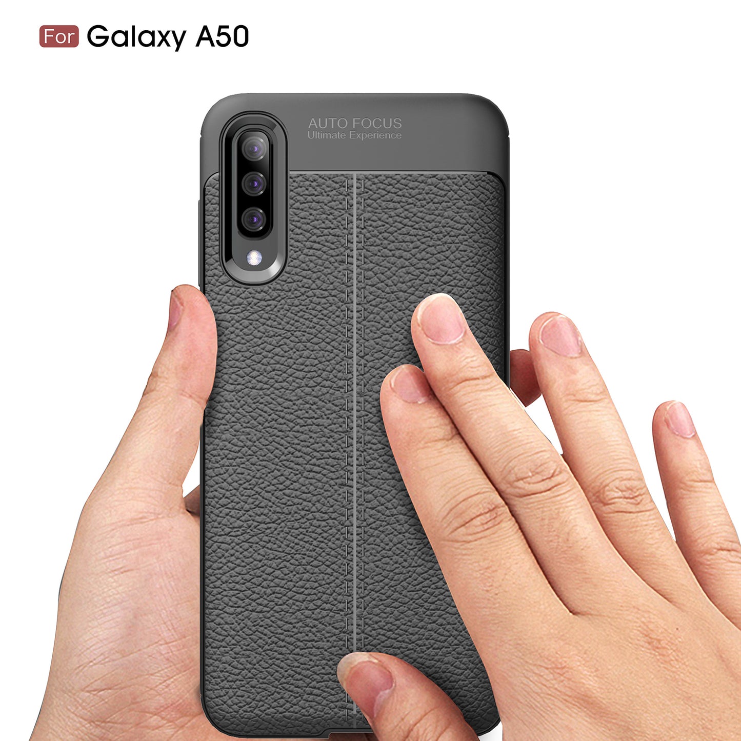Litchi Skin Soft TPU Phone Case Protective Cover for Samsung Galaxy A50/A50s/A30s
