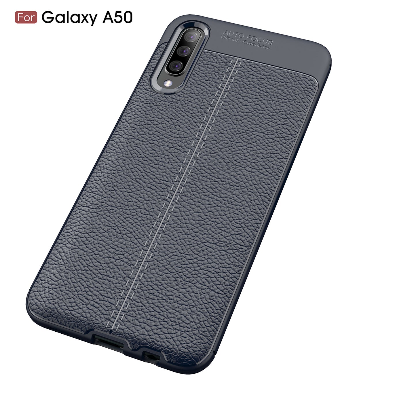 Litchi Skin Soft TPU Phone Case Protective Cover for Samsung Galaxy A50/A50s/A30s