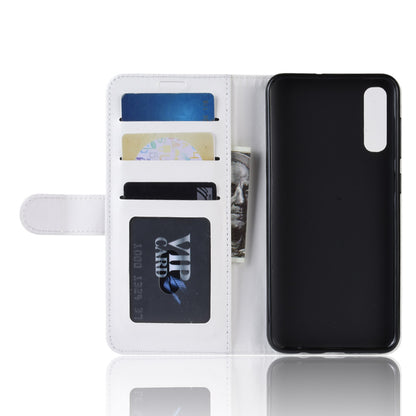 Crazy Horse Texture Magnetic Stand Leather Phone Shell for Samsung Galaxy A50 / A50s / A30s