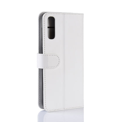 Crazy Horse Texture Magnetic Stand Leather Phone Shell for Samsung Galaxy A50 / A50s / A30s