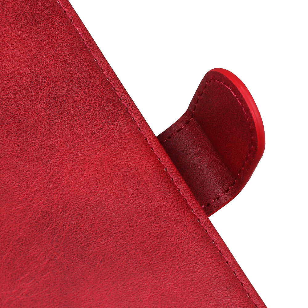 Matte PU Leather Wallet Stand Phone Case for Samsung Galaxy A70