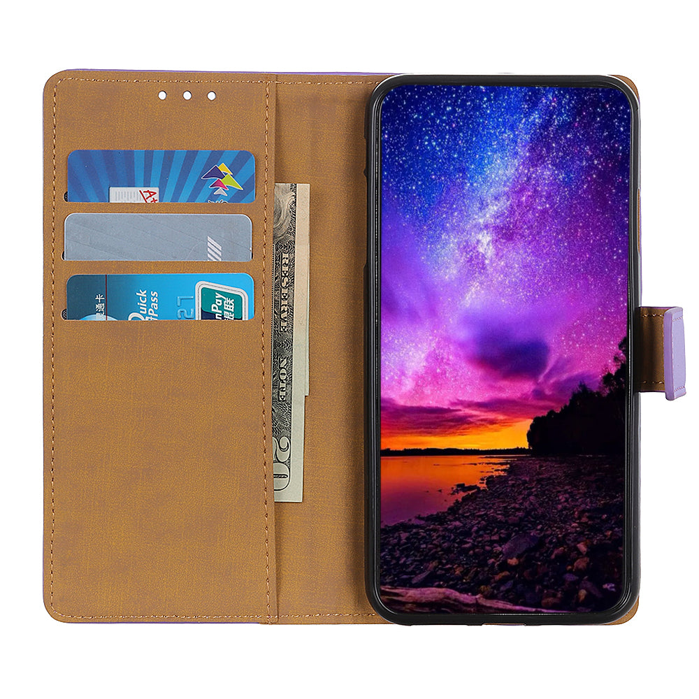 Wallet Stand Flip Magnetic PU Leather Phone Cover for Samsung Galaxy A70