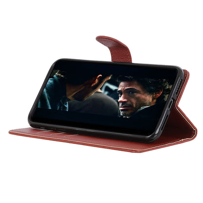 Litchi Skin Wallet Leather Stand Case for Samsung Galaxy A70