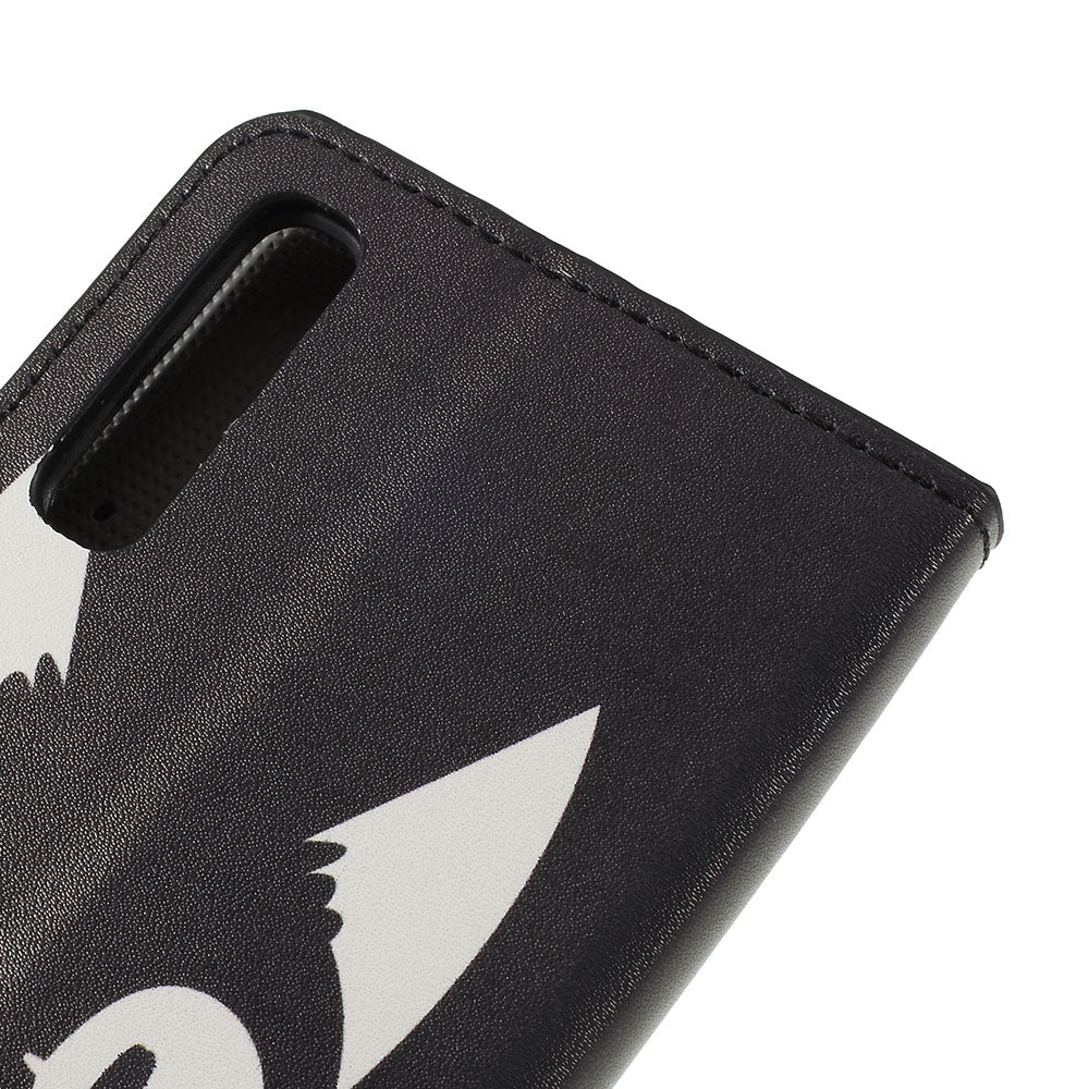 Pattern Printing PU Leather Magnetic Stand Case for Samsung Galaxy A50 / A50s / A30s