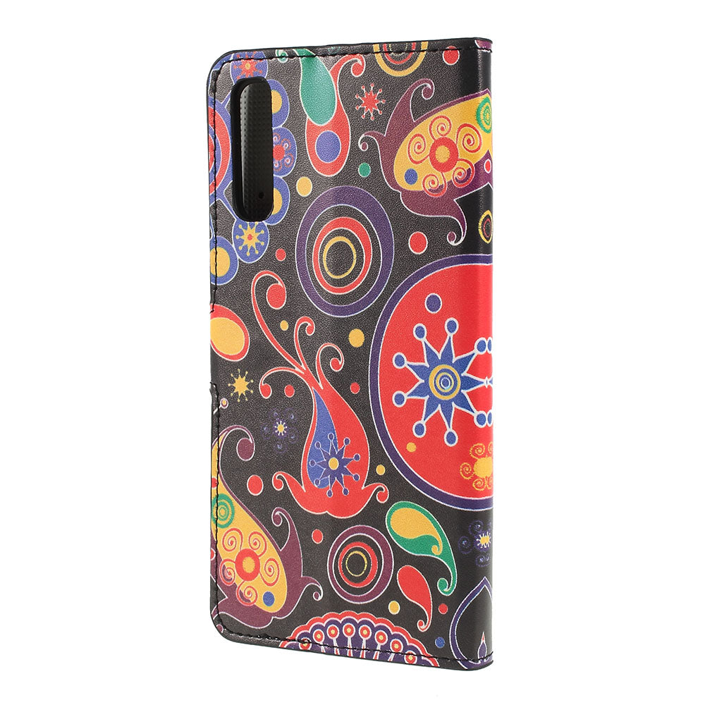 Pattern Printing PU Leather Magnetic Stand Case for Samsung Galaxy A50 / A50s / A30s