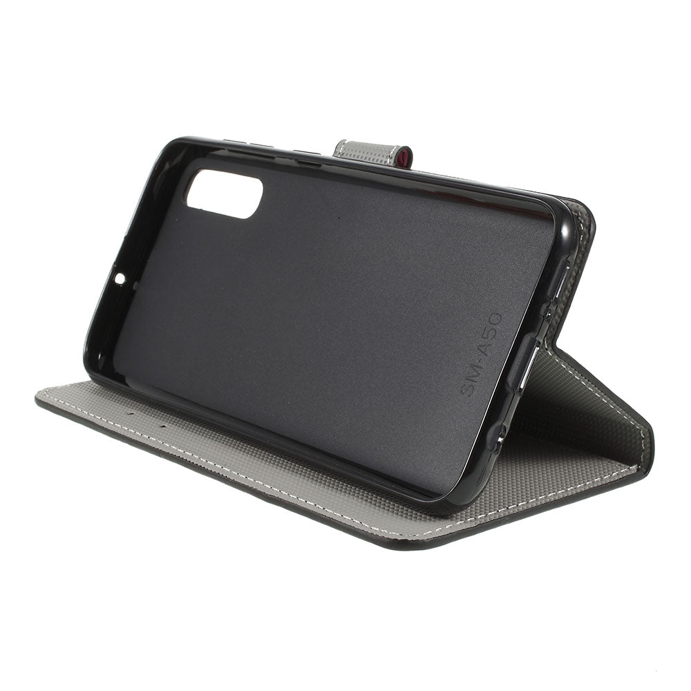 Pattern Printing PU Leather Magnetic Stand Case for Samsung Galaxy A50 / A50s / A30s
