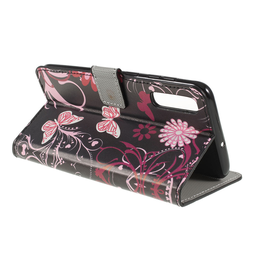 Pattern Printing PU Leather Magnetic Stand Case for Samsung Galaxy A50 / A50s / A30s