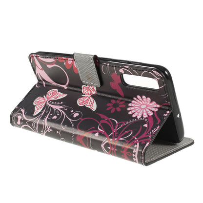 Pattern Printing PU Leather Magnetic Stand Case for Samsung Galaxy A50 / A50s / A30s