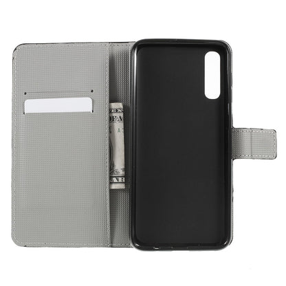 Pattern Printing PU Leather Magnetic Stand Case for Samsung Galaxy A50 / A50s / A30s