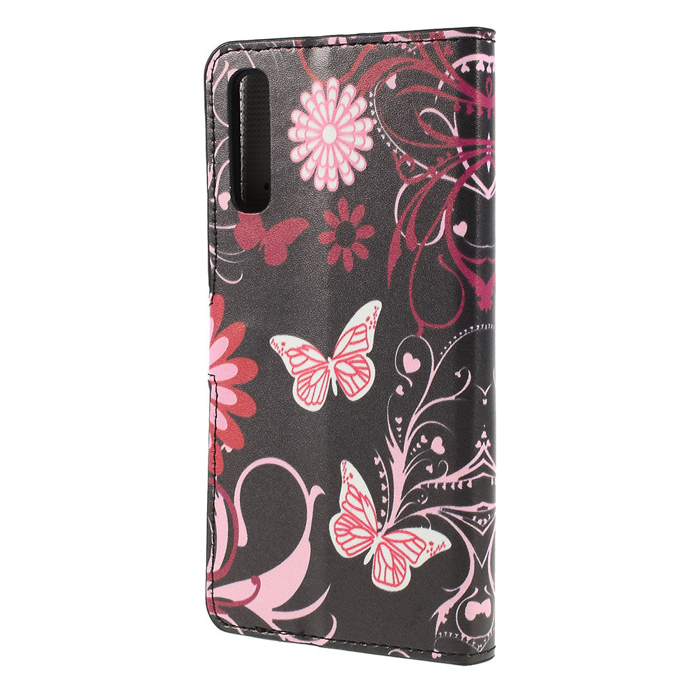Pattern Printing PU Leather Magnetic Stand Case for Samsung Galaxy A50 / A50s / A30s