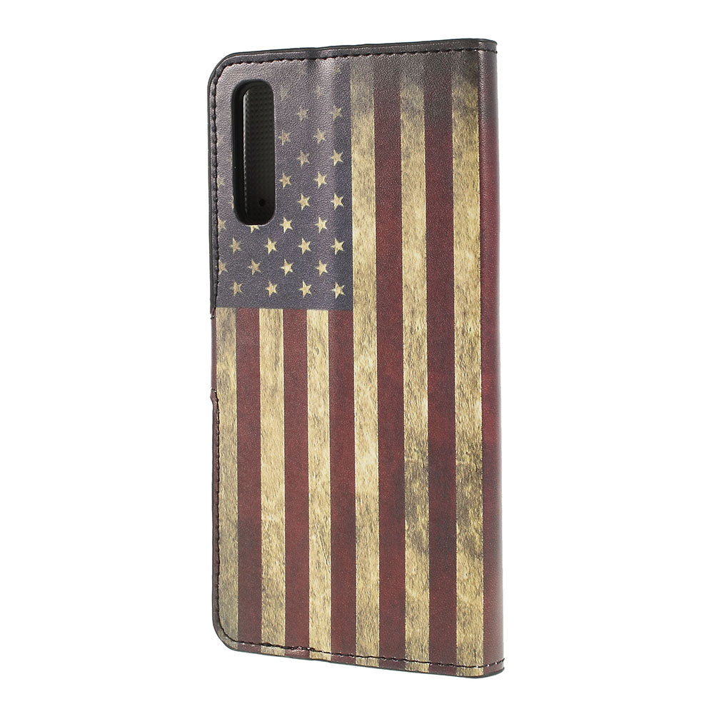 Pattern Printing PU Leather Magnetic Stand Case for Samsung Galaxy A50 / A50s / A30s