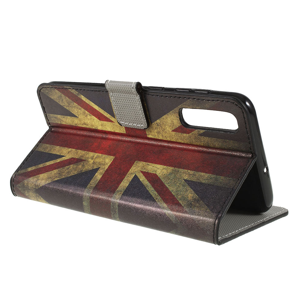 Pattern Printing PU Leather Magnetic Stand Case for Samsung Galaxy A50 / A50s / A30s